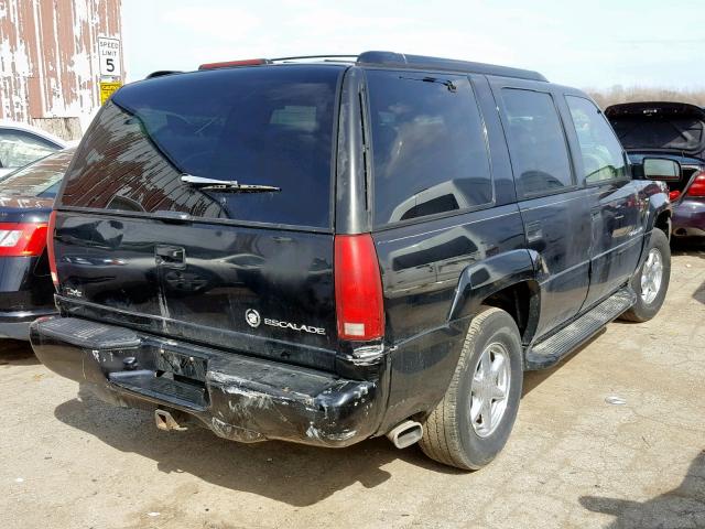 1GYEK13R3YR167065 - 2000 CADILLAC ESCALADE BLACK photo 4