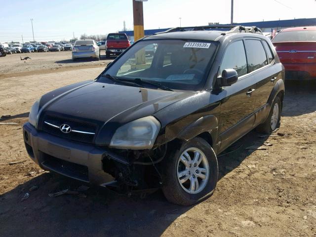 KM8JN12D46U257039 - 2006 HYUNDAI TUCSON GLS 黑色 照片 2