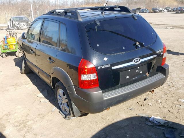 KM8JN12D46U257039 - 2006 HYUNDAI TUCSON GLS 黑色 照片 3