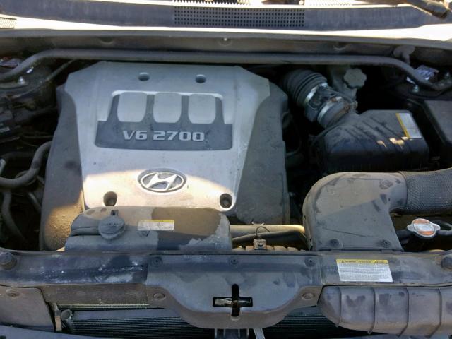 KM8JN12D46U257039 - 2006 HYUNDAI TUCSON GLS 黑色 照片 7