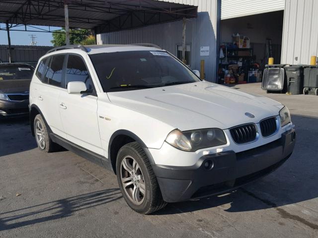 WBXPA93414WC32100 - 2004 BMW X3 3.0I WHITE photo 1