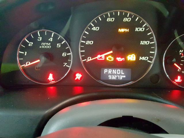 1G1ZS58F47F169431 - 2007 CHEVROLET MALIBU LS BLACK photo 8