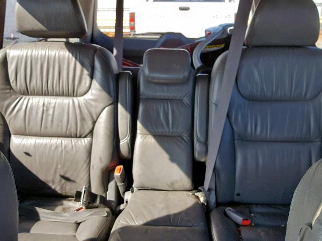 5FNRL38665B036891 - 2005 HONDA ODYSSEY EX BLUE photo 6