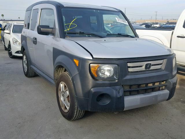 5J6YH18338L000885 - 2008 HONDA ELEMENT LX SILVER photo 1