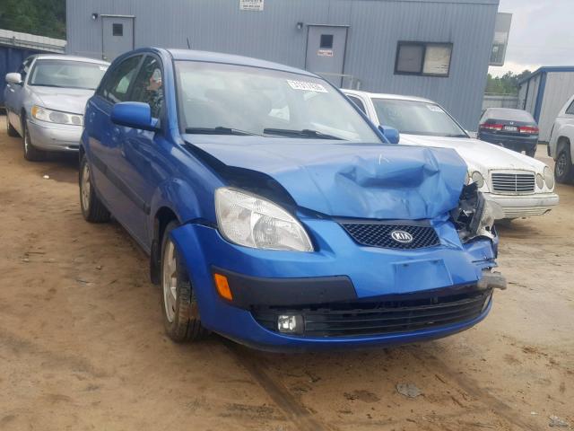 KNADE163466099693 - 2006 KIA RIO 5 BLUE photo 1