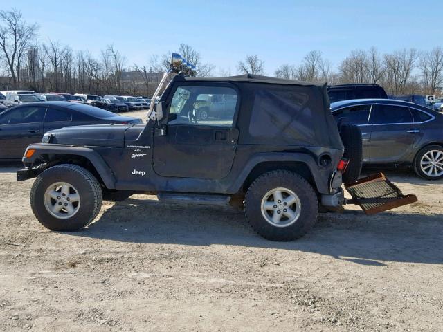 1J4FY19S8XP476263 - 1999 JEEP WRANGLER / BLACK photo 9