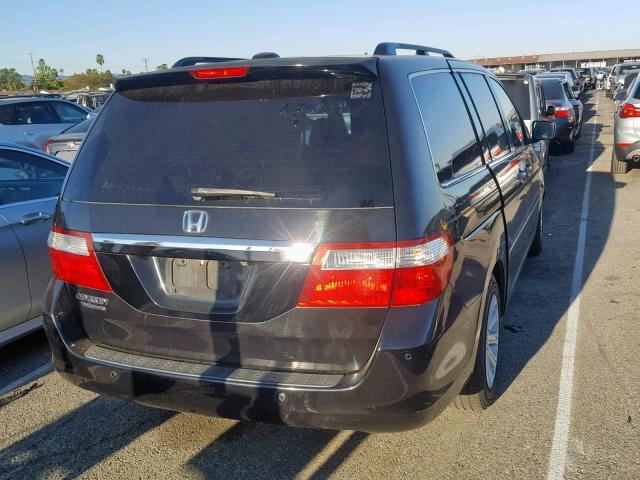 5FNRL38826B128549 - 2006 HONDA ODYSSEY TO BLACK photo 4