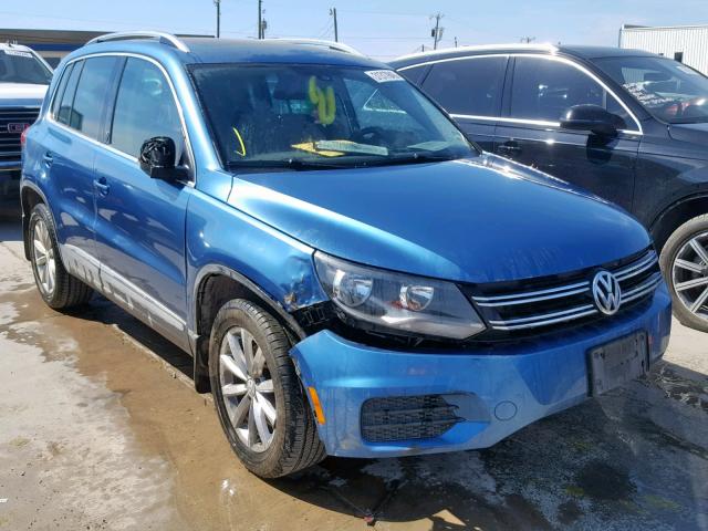 WVGRV7AX7HK009240 - 2017 VOLKSWAGEN TIGUAN WOL BLUE photo 1