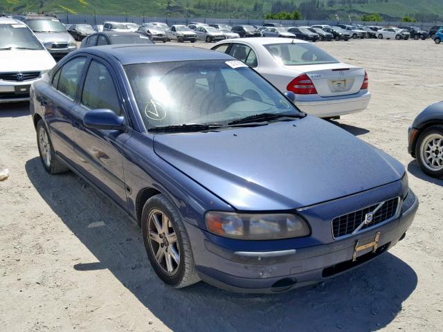 YV1RS58D112087297 - 2001 VOLVO S60 2.4T BLUE photo 1