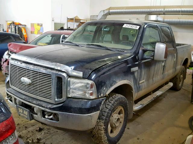 1FTWW31PX6ED49670 - 2006 FORD F350 SRW S BLACK photo 2