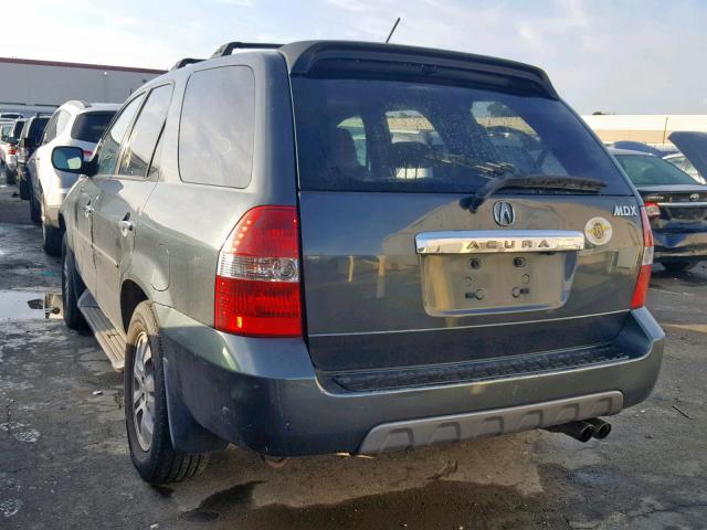 2HNYD18903H551829 - 2003 ACURA MDX TOURIN GRAY photo 3