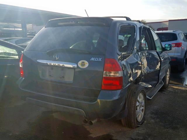 2HNYD18903H551829 - 2003 ACURA MDX TOURIN GRAY photo 4