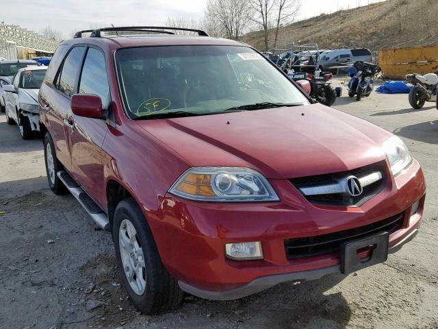 2HNYD18994H517292 - 2004 ACURA MDX TOURIN RED photo 1