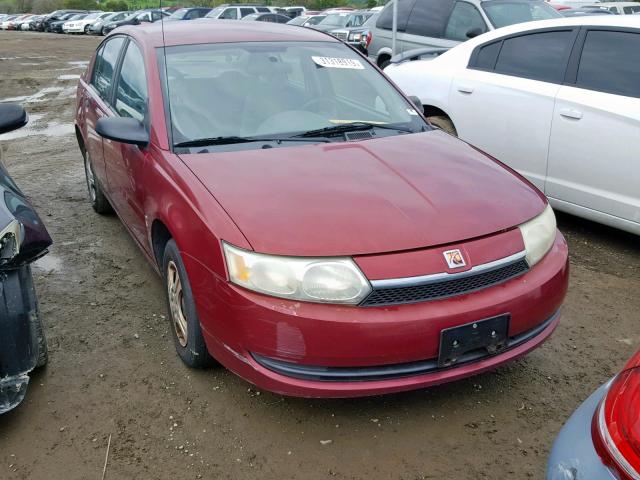 1G8AG52F94Z135536 - 2004 SATURN ION LEVEL RED photo 1