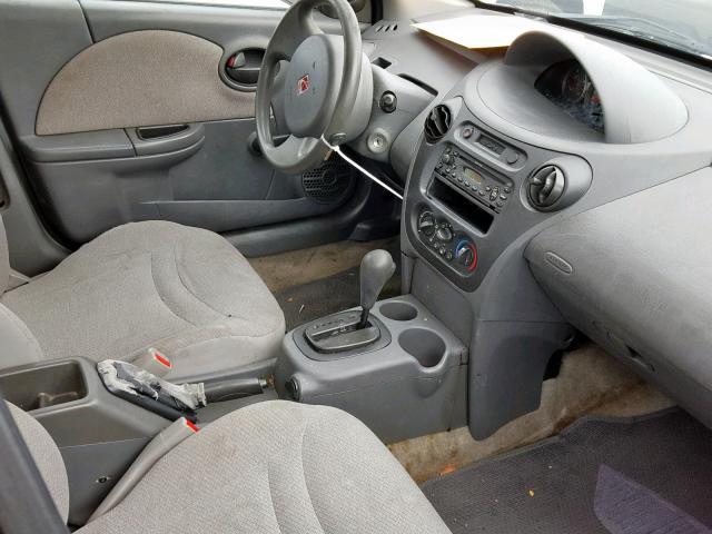 1G8AG52F94Z135536 - 2004 SATURN ION LEVEL RED photo 5