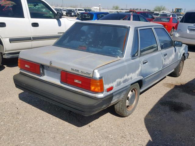 JT2SV12E9G0444490 - 1986 TOYOTA CAMRY DLX ვერცხლისფერი ფოტო 4