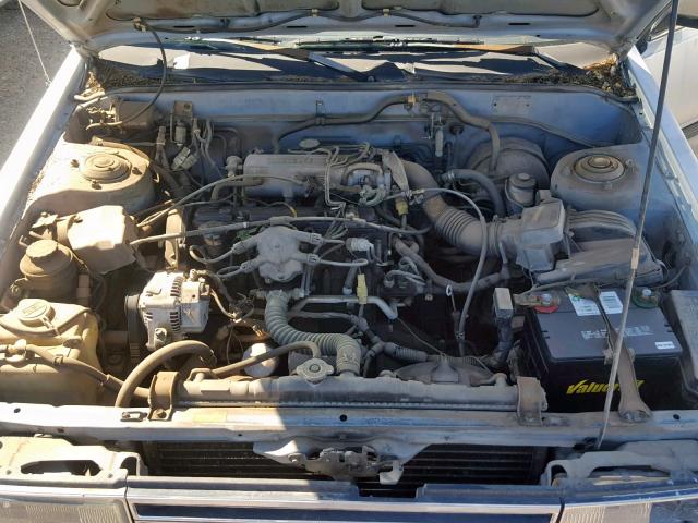 JT2SV12E9G0444490 - 1986 TOYOTA CAMRY DLX ვერცხლისფერი ფოტო 7