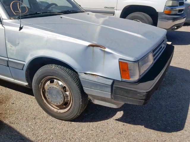 JT2SV12E9G0444490 - 1986 TOYOTA CAMRY DLX ვერცხლისფერი ფოტო 9