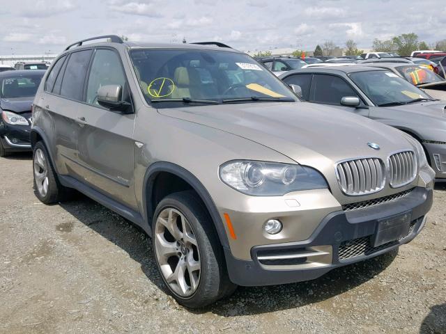 5UXFE83549L171880 - 2009 BMW X5 XDRIVE4 TAN photo 1