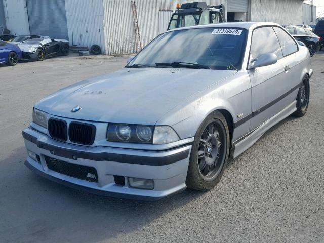 WBSBG9321VEY76343 - 1997 BMW M3 SILVER photo 2