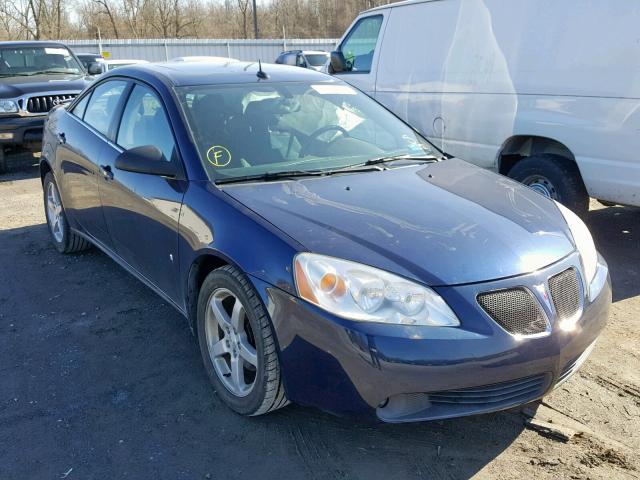 1G2ZG57NX84222992 - 2008 PONTIAC G6 BASE BLUE photo 1