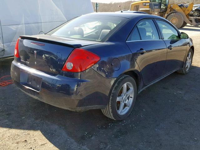 1G2ZG57NX84222992 - 2008 PONTIAC G6 BASE BLUE photo 4