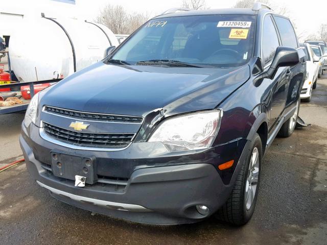 3GNAL2EKXDS628655 - 2013 CHEVROLET CAPTIVA LS 黑色 照片 2
