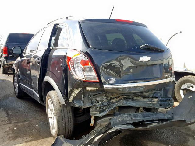 3GNAL2EKXDS628655 - 2013 CHEVROLET CAPTIVA LS 黑色 照片 3