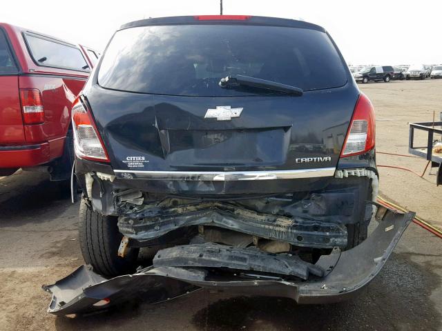 3GNAL2EKXDS628655 - 2013 CHEVROLET CAPTIVA LS 黑色 照片 9