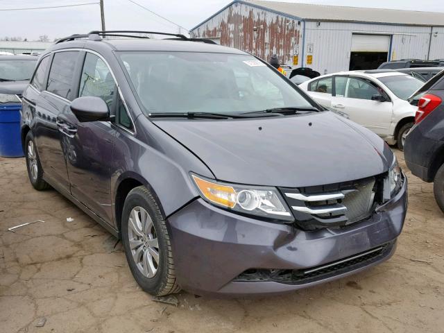 5FNRL5H31GB034955 - 2016 HONDA ODYSSEY SE GRAY photo 1