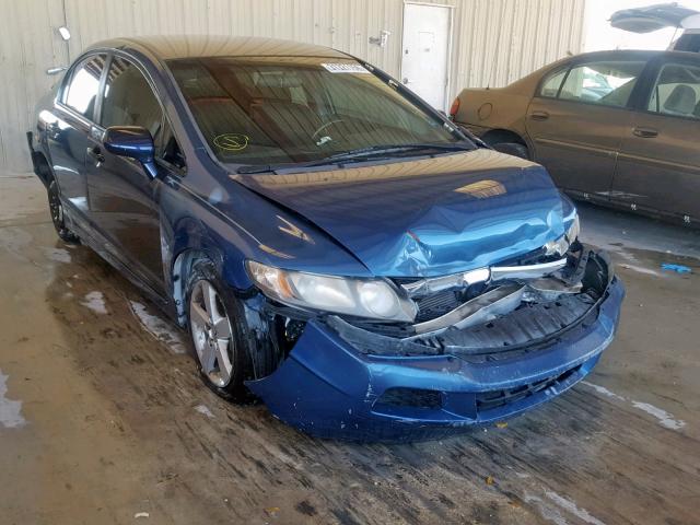 19XFA1F68AE050484 - 2010 HONDA CIVIC LX-S BLUE photo 1