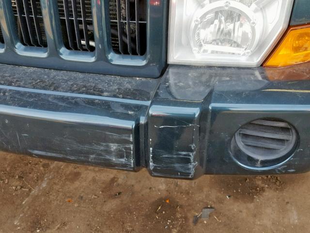 1J8HG48K46C124493 - 2006 JEEP COMMANDER 绿色 照片 10