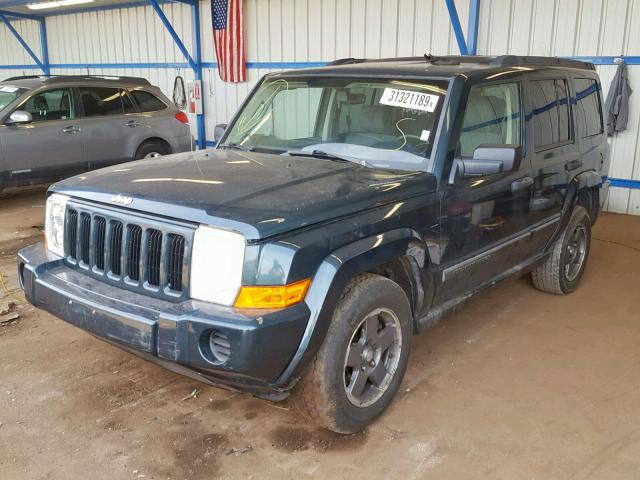 1J8HG48K46C124493 - 2006 JEEP COMMANDER 绿色 照片 2