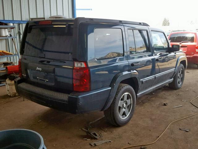 1J8HG48K46C124493 - 2006 JEEP COMMANDER 绿色 照片 4