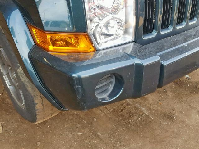 1J8HG48K46C124493 - 2006 JEEP COMMANDER 绿色 照片 9