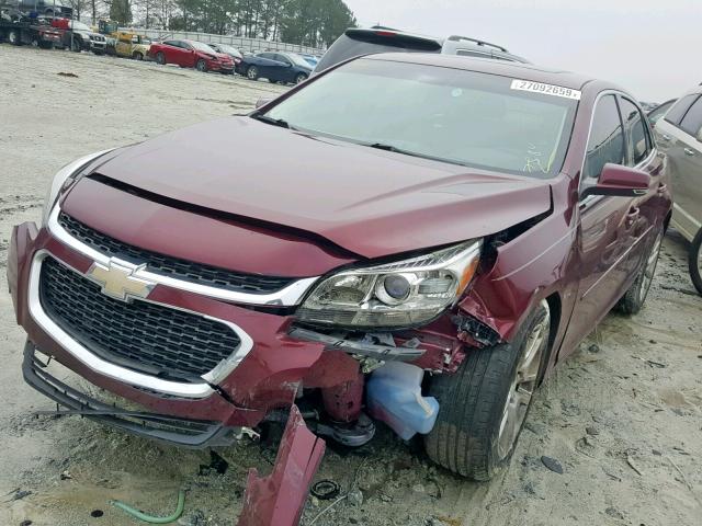 1G11C5SL8EF287584 - 2014 CHEVROLET MALIBU 1LT 栗色 照片 2