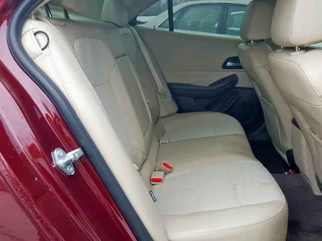 1G11C5SL8EF287584 - 2014 CHEVROLET MALIBU 1LT 栗色 照片 6
