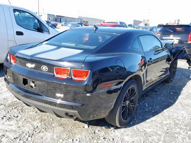 2G1FA1ED7B9129010 - 2011 CHEVROLET CAMARO LS BLACK photo 4