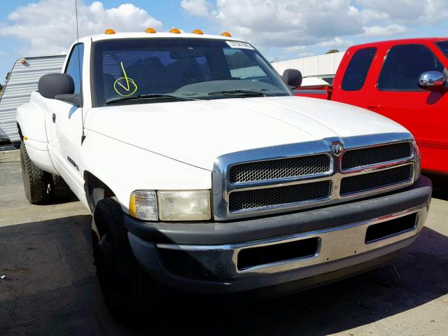 3B7MC3655YM229957 - 2000 DODGE RAM 3500 WHITE photo 1