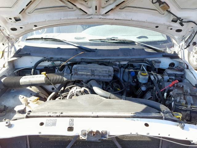 3B7MC3655YM229957 - 2000 DODGE RAM 3500 WHITE photo 7