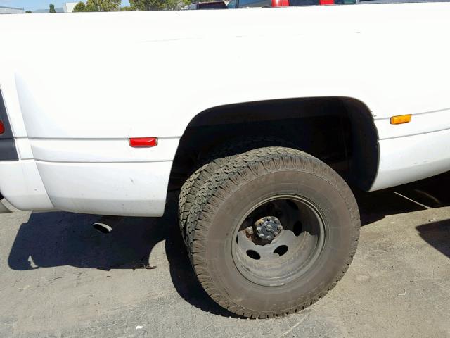 3B7MC3655YM229957 - 2000 DODGE RAM 3500 WHITE photo 9