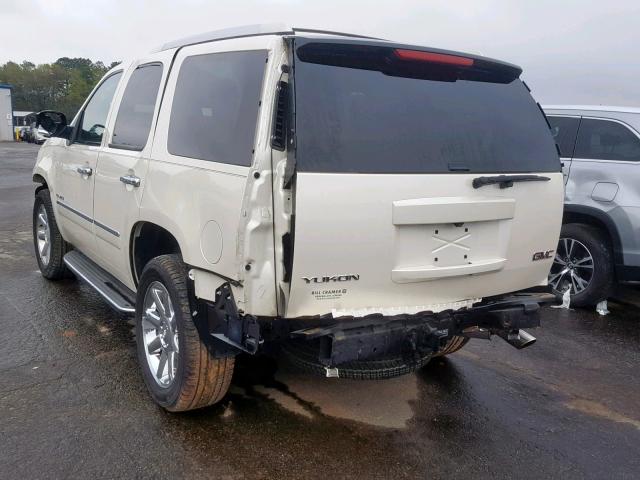 1GKS2EEF5DR303133 - 2013 GMC YUKON DENA WHITE photo 3