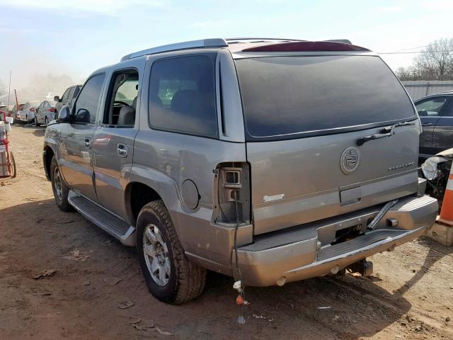 1GYEK63N62R161178 - 2002 CADILLAC ESCALADE L TAN photo 3