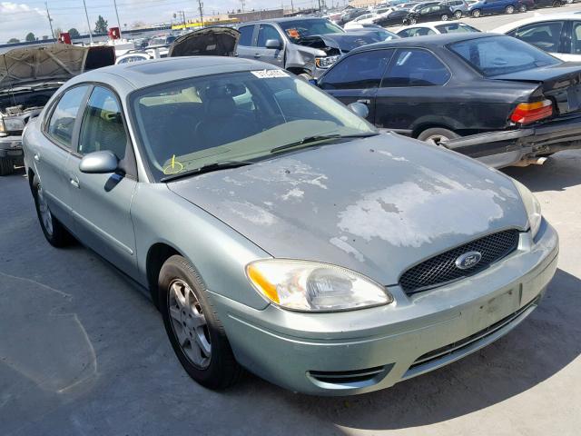 1FAFP56U66A166979 - 2006 FORD TAURUS SEL GREEN photo 1