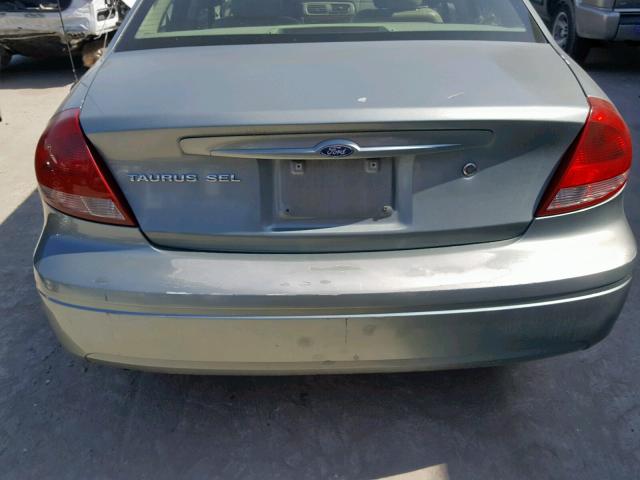 1FAFP56U66A166979 - 2006 FORD TAURUS SEL GREEN photo 9