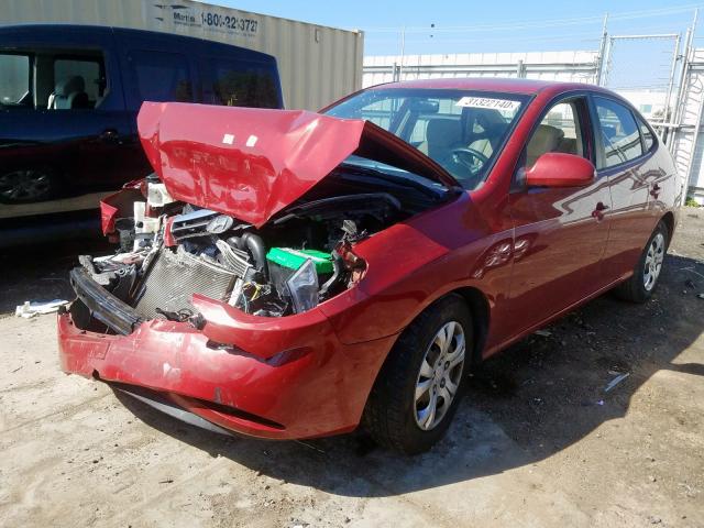 KMHDU46D29U723681 - 2009 HYUNDAI ELANTRA GLS  photo 2