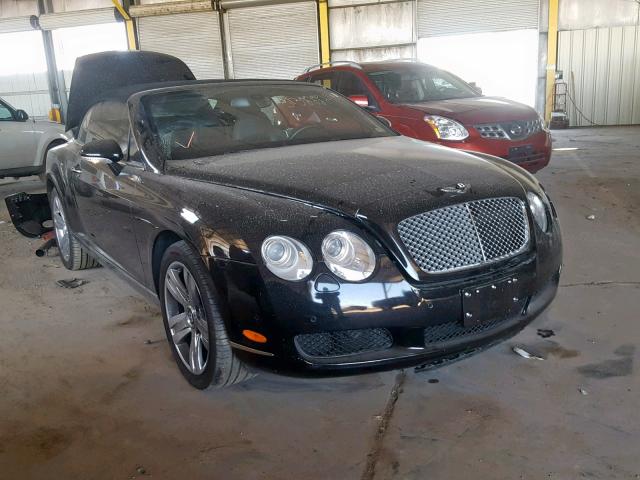 SCBDR33W27C046093 - 2007 BENTLEY CONTINENTA BLACK photo 1