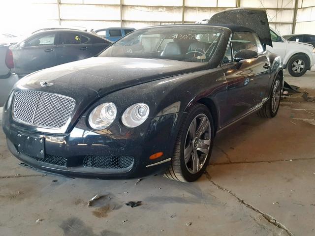 SCBDR33W27C046093 - 2007 BENTLEY CONTINENTA BLACK photo 2