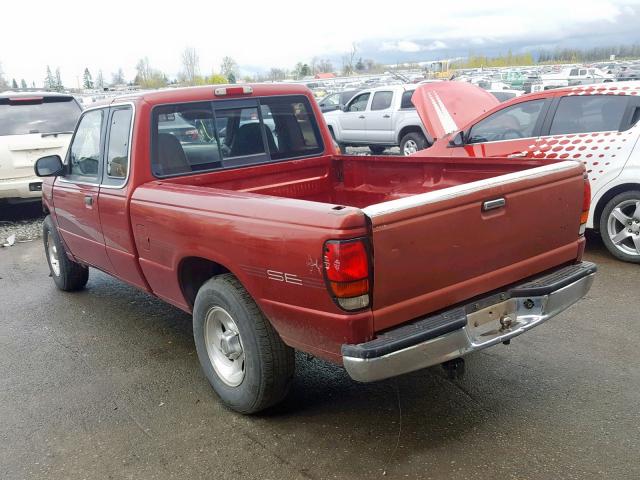 4F4CR16A0VTM14773 - 1997 MAZDA B2300 CAB RED photo 3