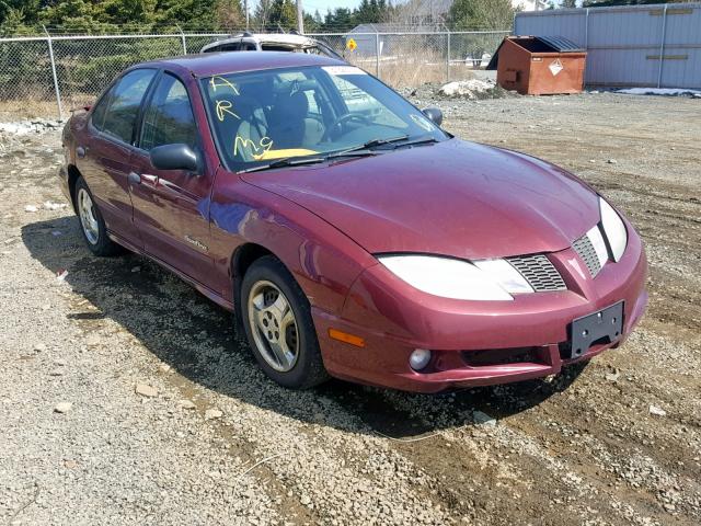 3G2JB52F54S108467 - 2004 PONTIAC SUNFIRE SL RED photo 1